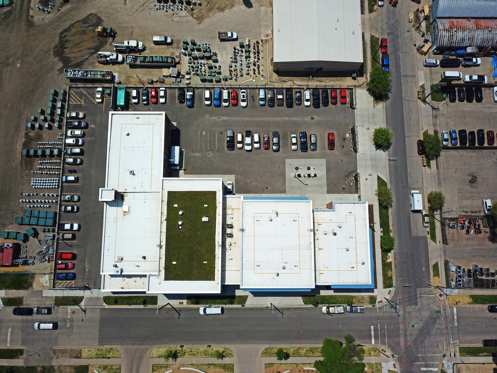 Madison Water Utility birds eye view